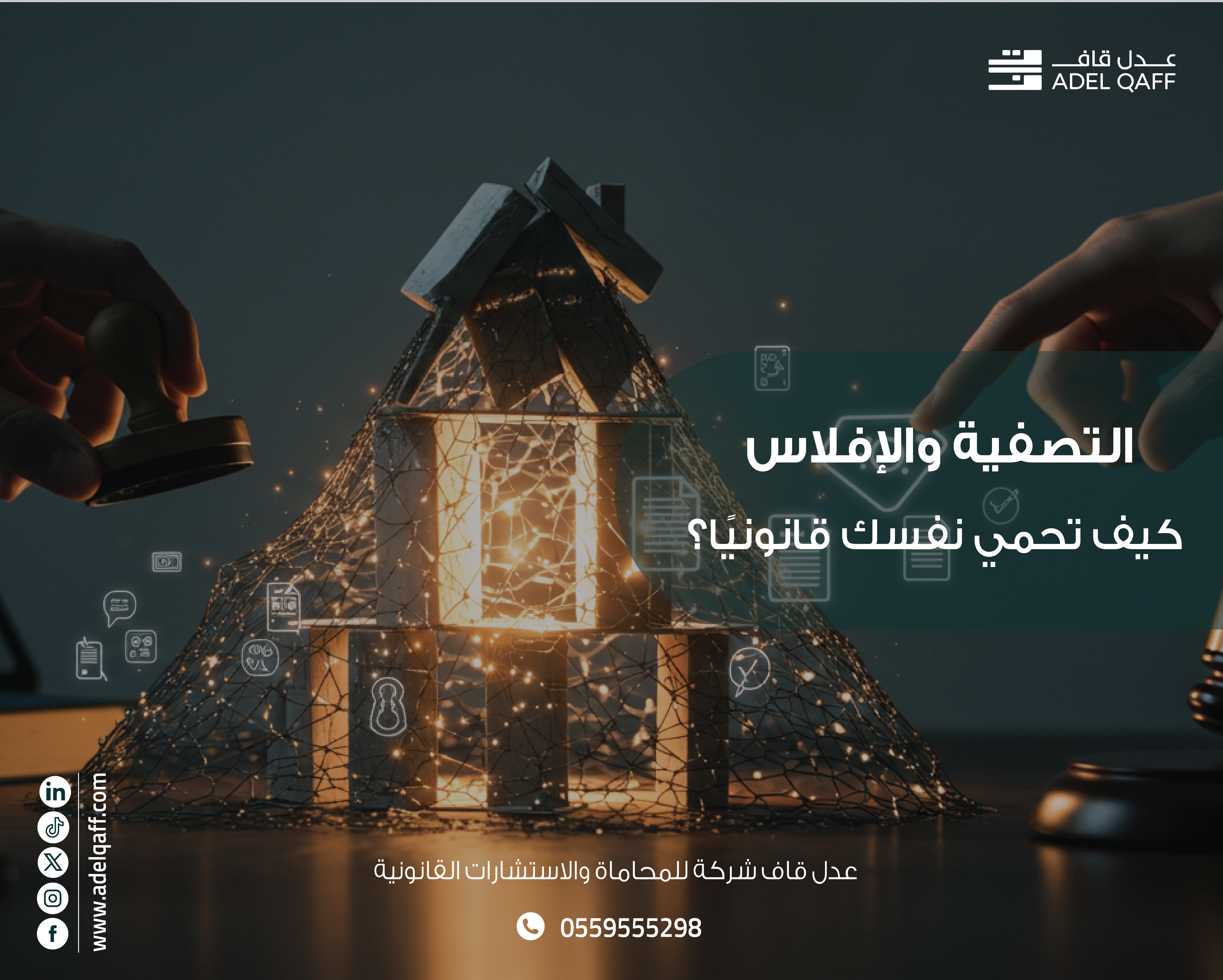 التصفية والإفلاس في السعودية | كيف تحمي نفسك قانونيًا مع أفضل مكتب محاماة
